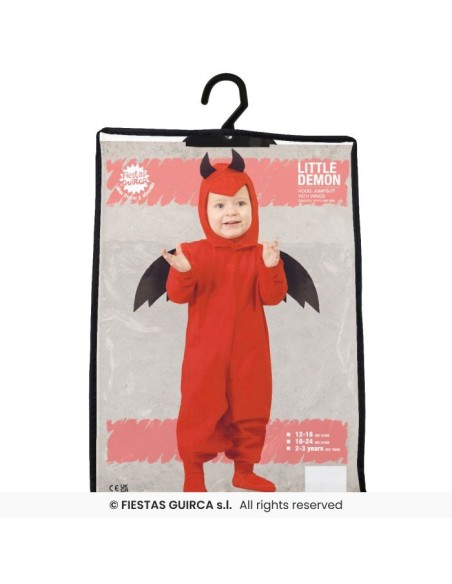 DISFRAZ DIABLILLO LITTLE DEVIL 2-3 Años
