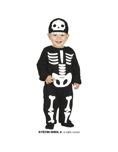 Disfraz cute skeleton 2-3   años (100 cm