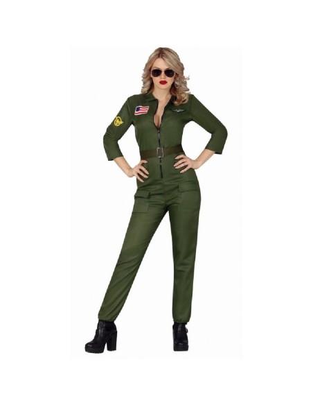 DISFRAZ PILOTO CAZA MILITAR  42-44 (L)