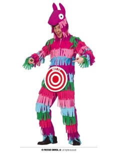 DISFRAZ LLAMA PIÑATA ADULTO T.L 52 54