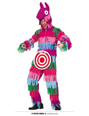 DISFRAZ LLAMA PIÑATA ADULTO T.L 52 54