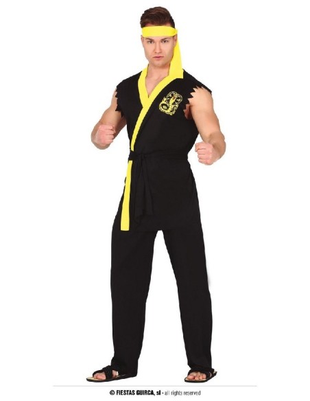 DISFRAZ SNAKE FIGHTER COBRA KAI KARATE T