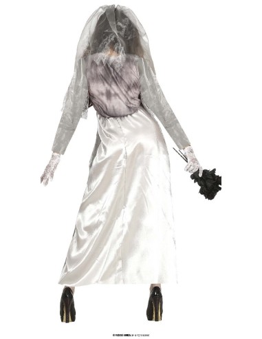 DISFRAZ NOVIA FANTASMA GHOST BRIDE T.M 3