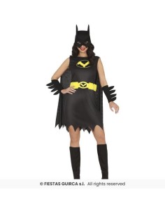 DISFRAZ SUPERHEROINA MUERCIELAGO BAT(S)