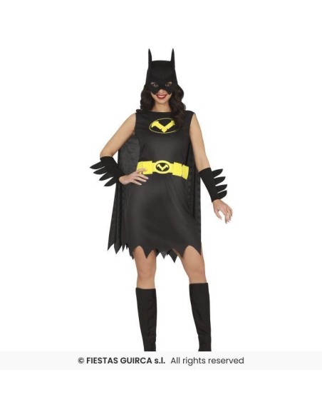 DISFRAZ SUPERHEROINA MUERCIELAGO BAT(S)