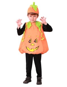 DISFRAZ CALABAZA 7-9 AÑOS