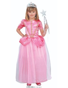 DISFRAZ PRINCESA ROSA BAILE 10-12 AÑOS