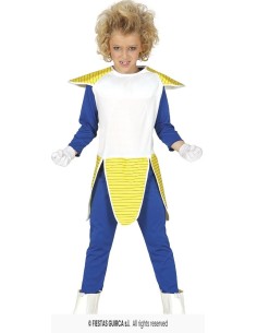 DISFRAZ VEGETA SAMURAI ESPACIAL TALLA 7-