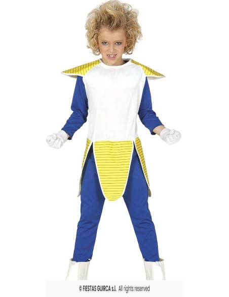 DISFRAZ VEGETA SAMURAI ESPACIAL TALLA 7-