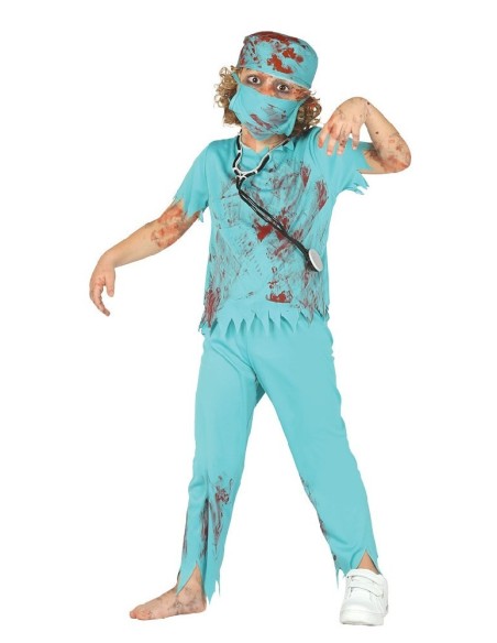 DISFRAZ CIRUJANO ZOMBIE INFANTIL TALLA 1