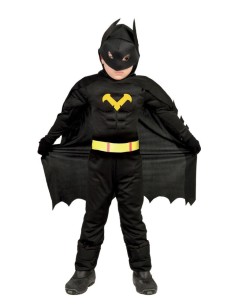 DISFRAZ BLACK HERO, INFANTIL, 7 – 9 Años
