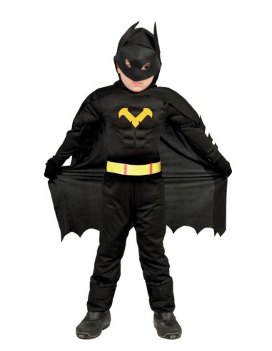 DISFRAZ BLACK HERO, INFANTIL, 7 – 9 Años