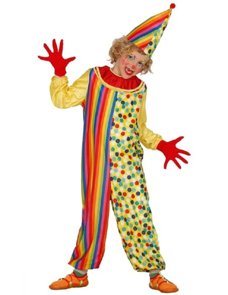 DISFRAZ PAYASO INFANTIL 10-12 AÑOS
