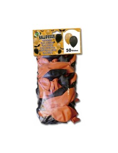 BOLSA 50 GLOBOS HALLOWEEN