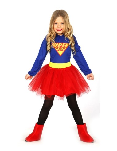 DISFRAZ SUPER HERO HEROINA 7-9 AÑOS
