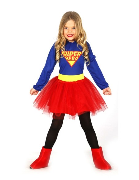 DISFRAZ SUPER HERO HEROINA 7-9 AÑOS