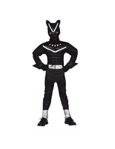 DISFRAZ BLACK FELINE PANTHER 5-6 AÑOS