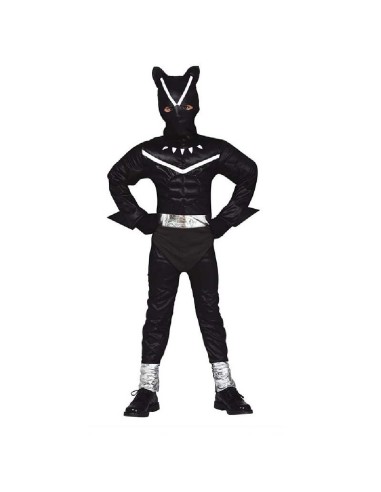 DISFRAZ BLACK FELINE PANTHER 5-6 AÑOS