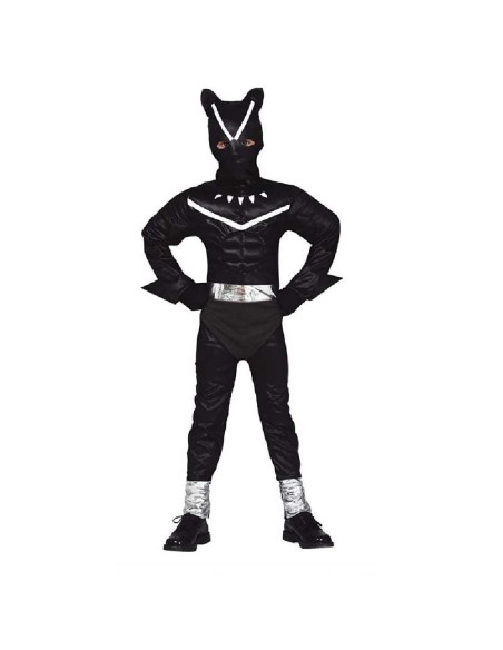 DISFRAZ BLACK FELINE PANTHER 5-6 AÑOS