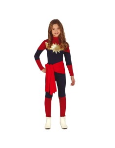 DISFRAZ SUPERHEROINA CAPITANA ESPACIAL 7