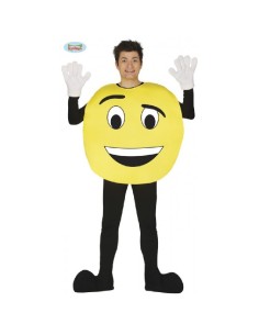 DISFRAZ EMOTICONO + M&M MIX CARAS 2