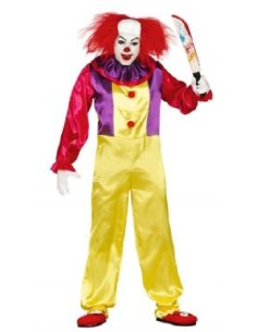 DISFRAZ IT PAYASO ASESINO ADULTO TALLA M