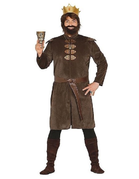 DISFRAZ REY MEDIEVAL ADULTO T.M
