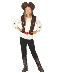 DISFRAZ PIRATA SIETE MARES NIÑA 7-9 AÑOS