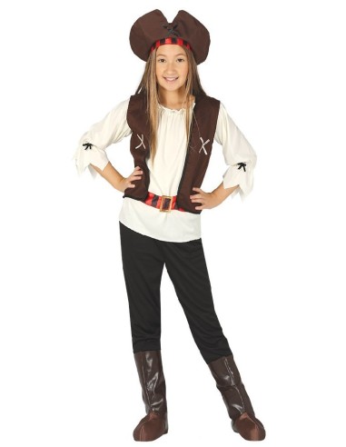 DISFRAZ PIRATA SIETE MARES NIÑA 7-9 AÑOS