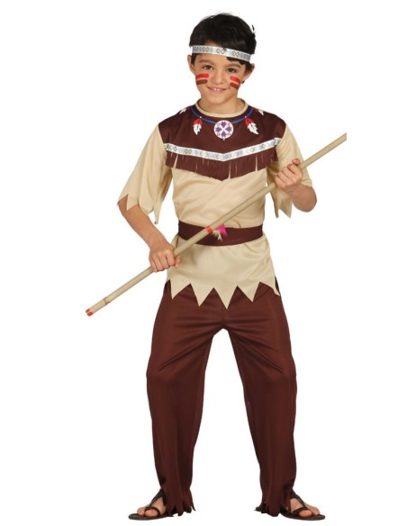 DISFRAZ INDIO CHEROKEE INFANTIL 5-6 AÑOS