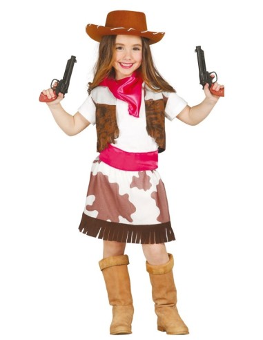 DISFRAZ COWGIRL INFANTIL 5-6 AÑOS