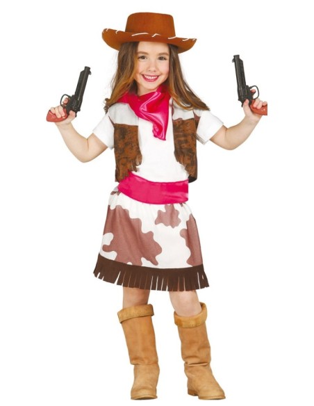 DISFRAZ COWGIRL INFANTIL 5-6 AÑOS