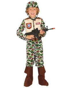DISFRAZ FUERZAS ESPECIALES INFANTIL 5-6 