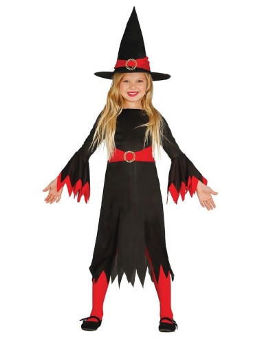 DISFRAZ BRUJITA RED LITTLE WITCH 10-12 A