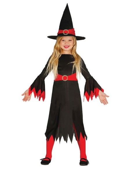 DISFRAZ BRUJITA RED LITTLE WITCH 10-12 A