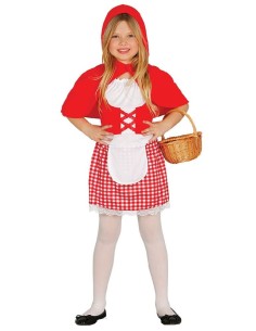 DISFRAZ CAPERUCITA LITTLE RED GIRL 5-6 A