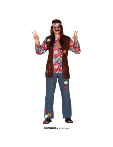 DISFRAZ DE HIPPIE MARGARITAS T.M 48 50