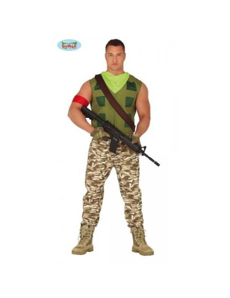 DISFRAZ MERCENARIO GAMER ADULTO TALLA M 