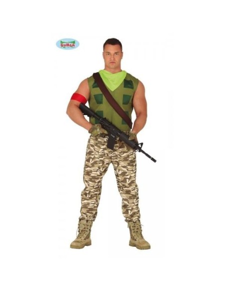 DISFRAZ MERCENARIO GAMER ADULTO TALLA M 