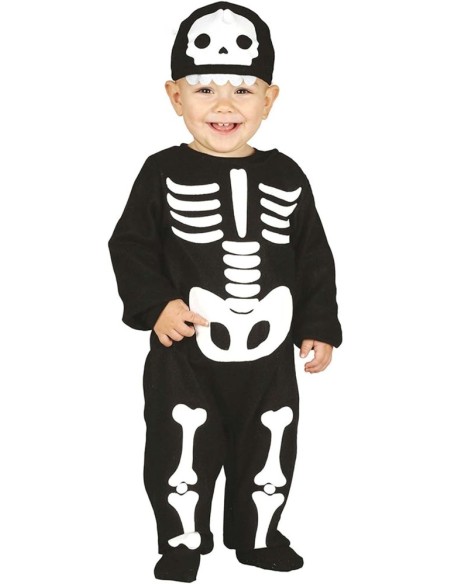 DISFRAZ ESQUELETO CUTE BABY 12-18 MESES