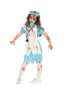 DISFRAZ ENFERMERA ZOMBIE 3-4 AÑOS