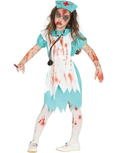 DISFRAZ ENFERMERA ZOMBIE 3-4 AÑOS 2