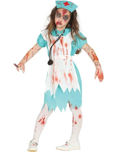 DISFRAZ ENFERMERA ZOMBIE 3-4 AÑOS