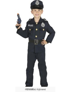 DISFRAZ POLICIA, INFANTIL, 3 – 4 Años 2