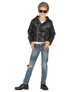 DISFRAZ CHAQUETA CUERO GREASE DANNY ZUKO