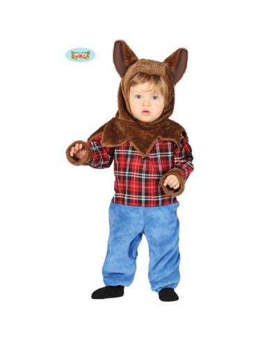DISFRAZ HOMBRE LOBO BABY 12-18 MESES