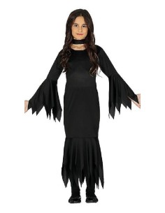 DISFRAZ LADY MORTICIA 7-9 AÑOS