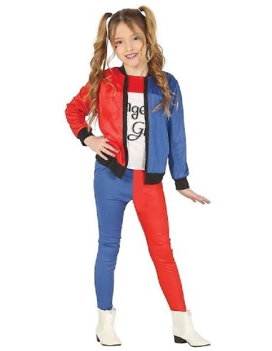 DISFRAZ HARLEY QUINN DANGEROUS 10-12 AÑO