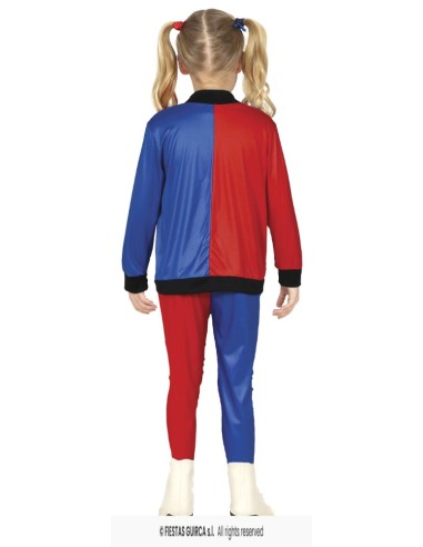 DISFRAZ HARLEYQUIN DANGEROUS 7-9 Años