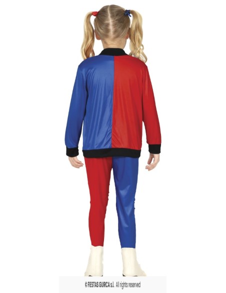 DISFRAZ HARLEYQUIN DANGEROUS 7-9 Años